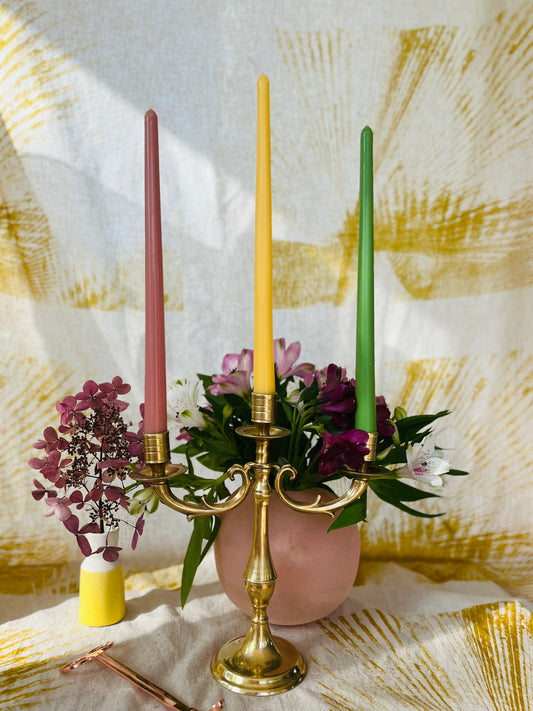 Kronelys av bivoks | Høyt