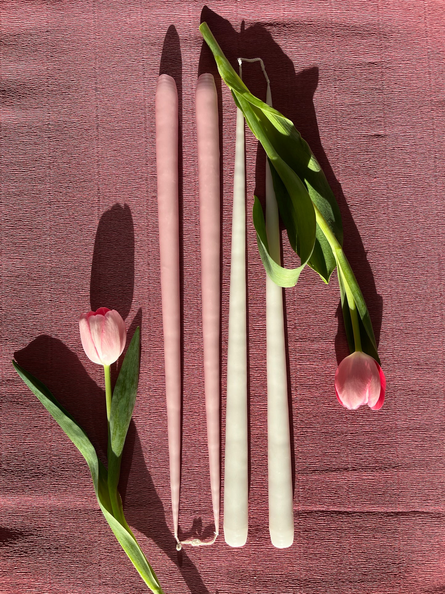 Ekstra lange festlys 2 stk - 46 cm