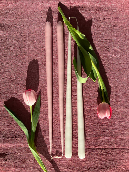 Ekstra lange festlys 2 stk - 46 cm