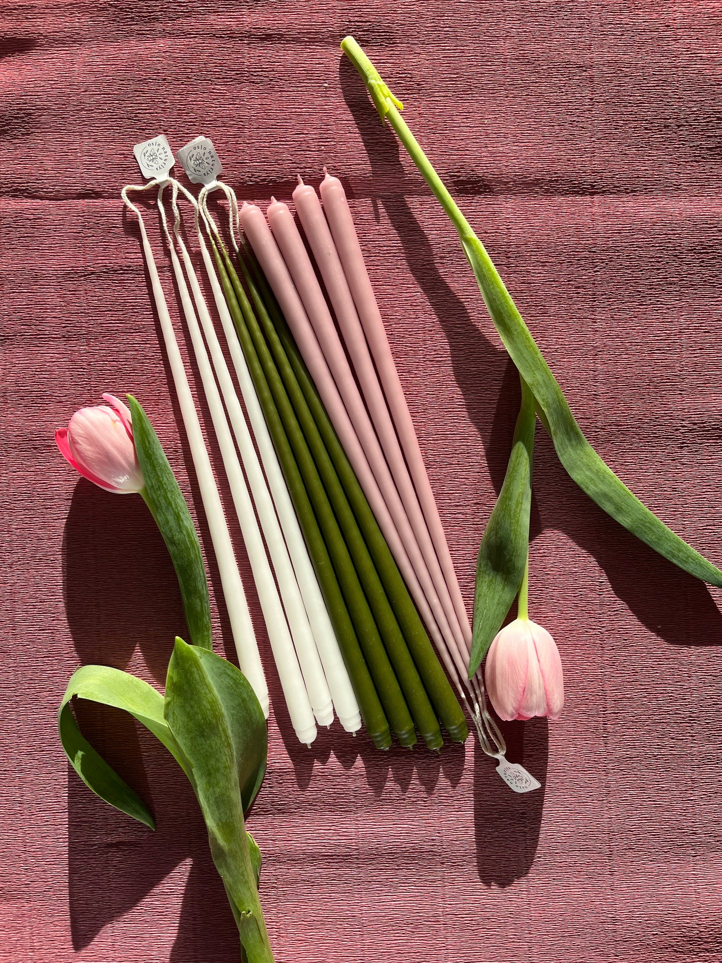 Tynne kertellys - 4 stk - 30 cm